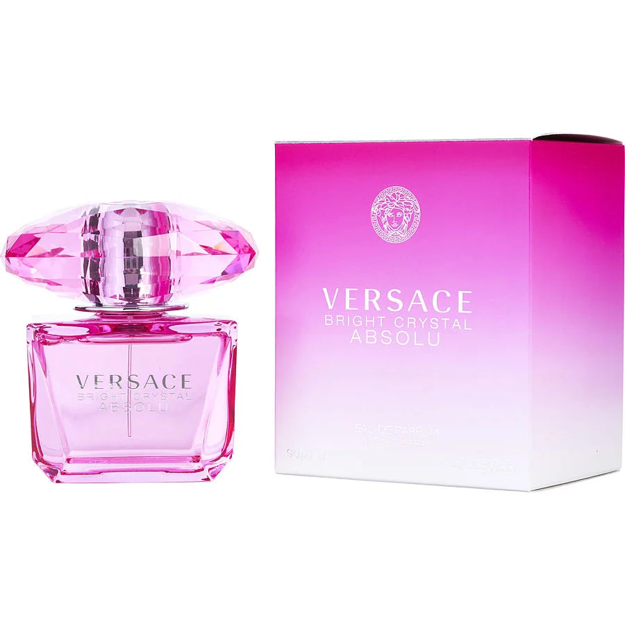 Versace Bright Crystal Absolu Eau De Parfum Spray 3 oz