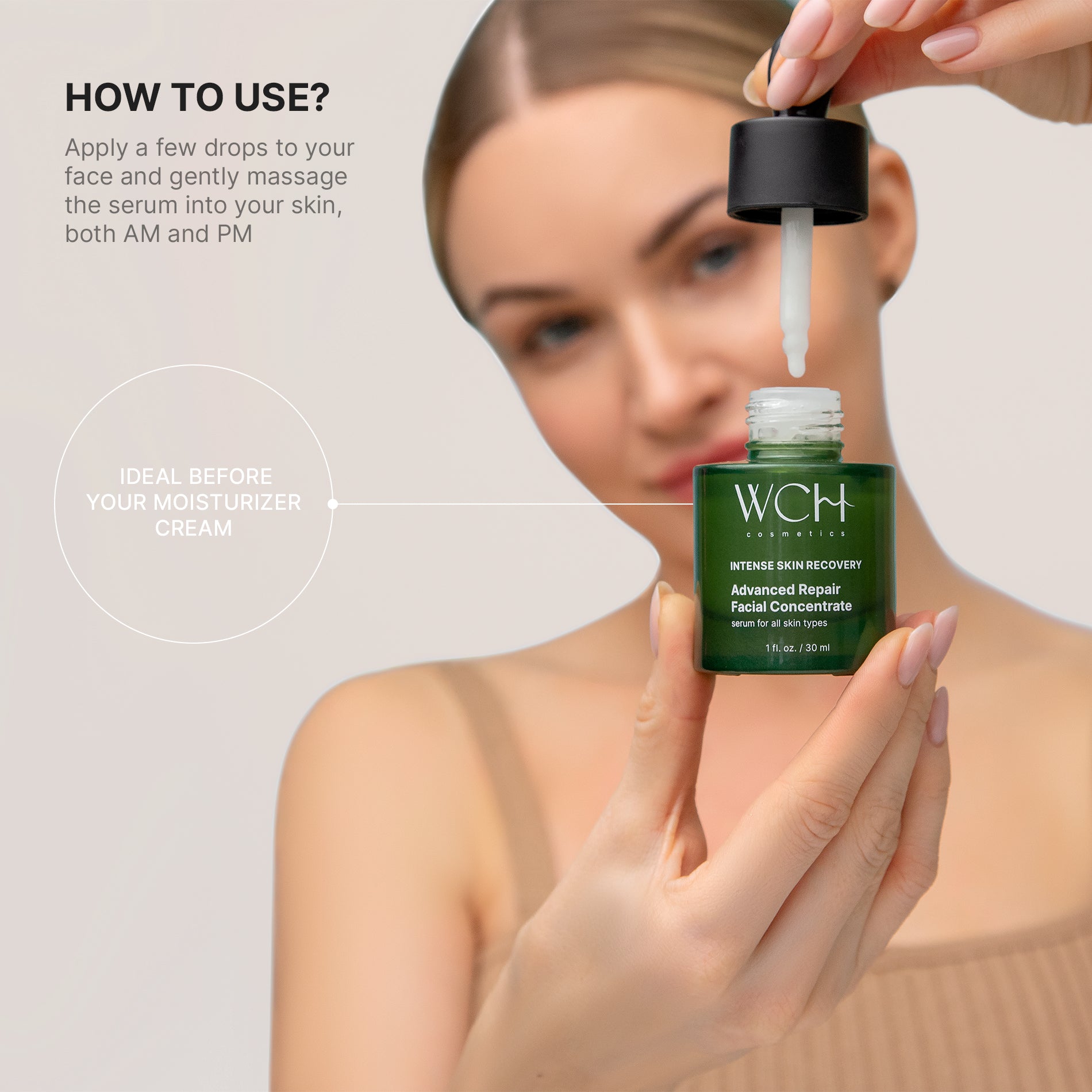 WCH COSMETICS ADVANCED REPAIR FACIAL CONCENTRATE
