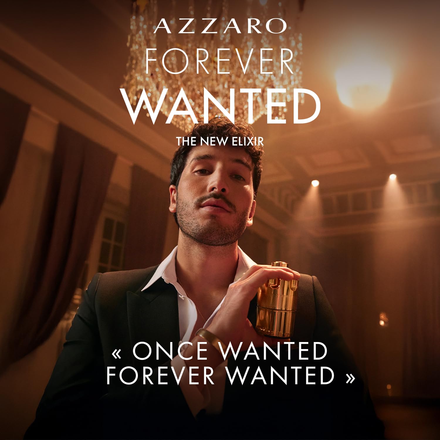 Azzaro - Forever Wanted Elixir - Mens Cologne - With Notes of Raspberry, Cardamom, and Leather Accord