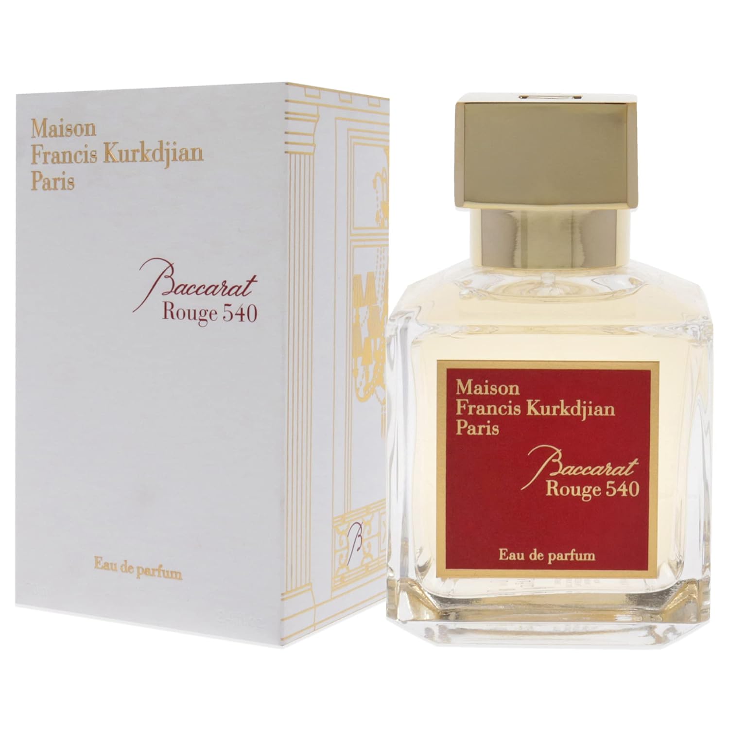 Maison Francis Kurkdjian Baccarat Rouge 540 Eau De Parfum Spray, 2.3 Fl Oz