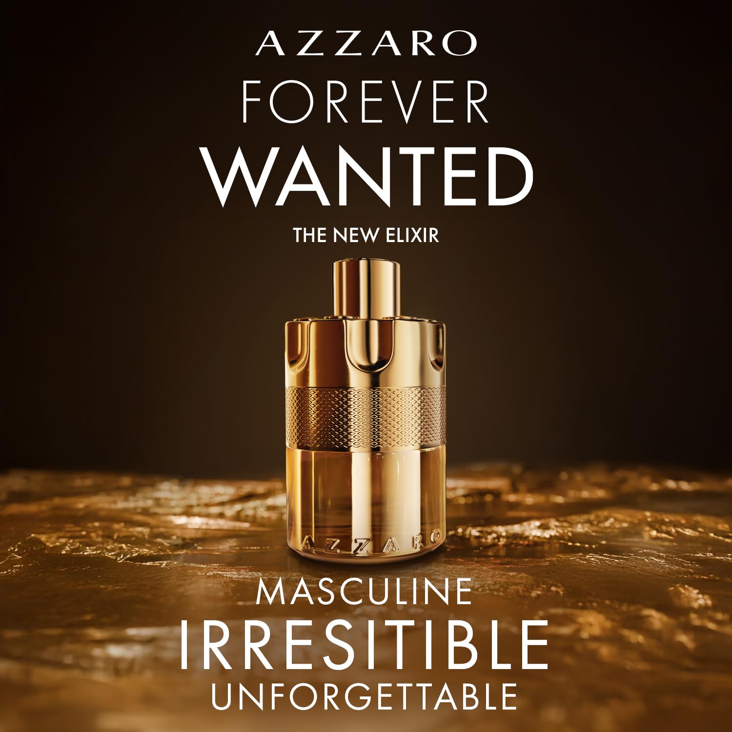 Azzaro - Forever Wanted Elixir - Mens Cologne - With Notes of Raspberry, Cardamom, and Leather Accord