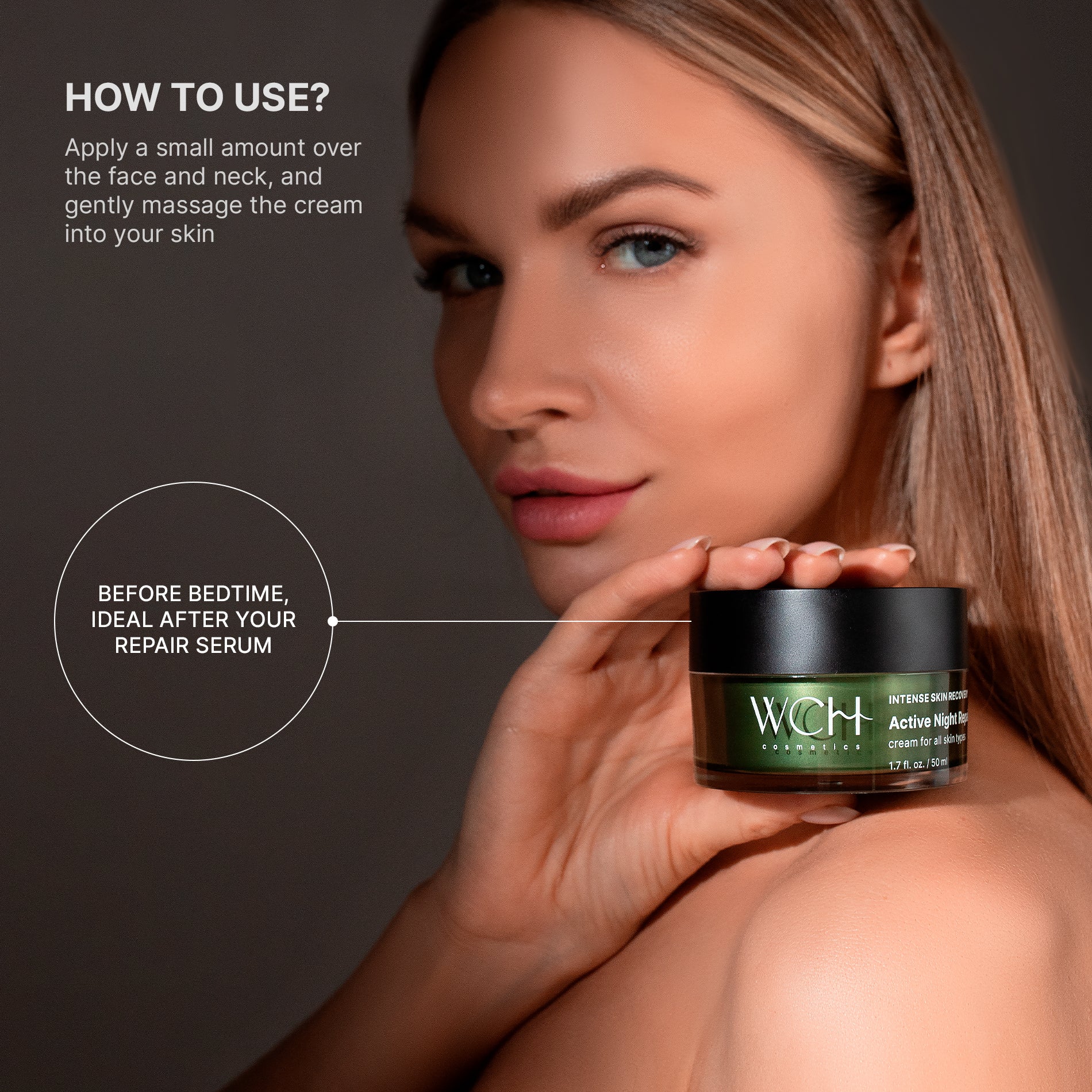 WCH COSMETICS ACTIVE NIGHT REPAIR CREAM